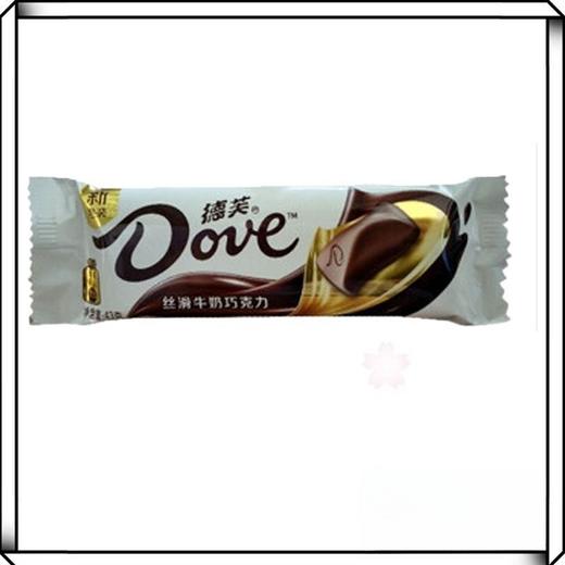 德芙(Dove) 丝滑牛奶巧克力 43g/袋 商品图2