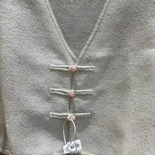 【线上专属】V领马甲（24704171凝脂） 商品图2