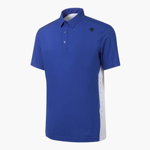 日系原单高端高尔夫品牌 男士新品 撞色拼接网眼透气短袖翻领T恤 商品图7