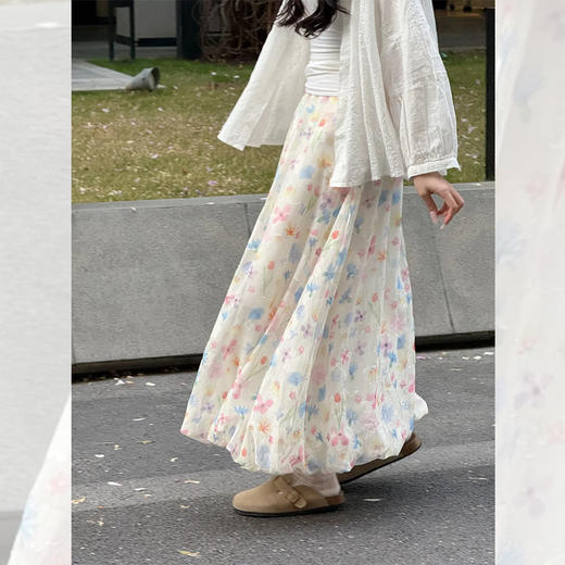 <曾小咸推荐> 彩色花苞半裙 日常139/件 活动价89.99/件！！ 商品图2