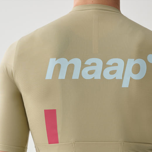 MAAP 男士 Training Jersey 榉木色 短袖骑行服 商品图4
