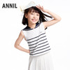 【实体店同款】女童无袖针织衫夏季新款安奈儿童装AG522708 商品缩略图0