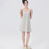 素道有机彩棉 女士吊带裙 纯棉无袖家居长裙 100%棉纯色背心裙 商品缩略图3
