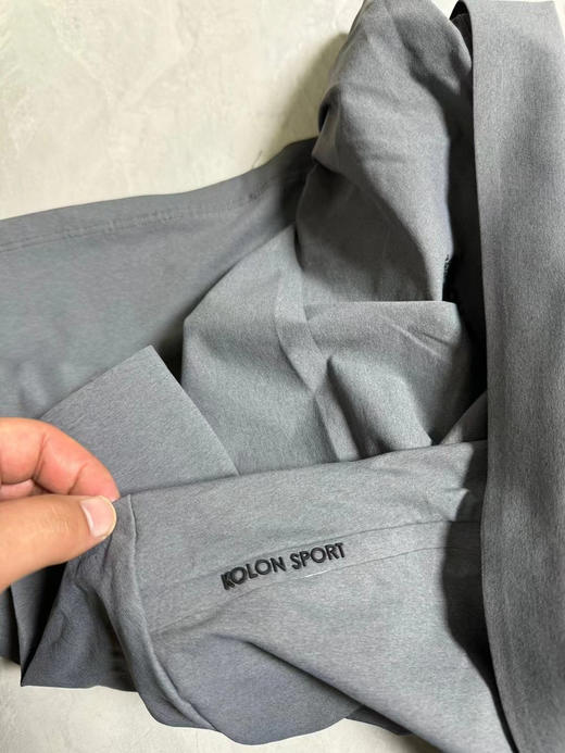 原单正品可隆KOLON男款夏吸湿速干翻领防晒抗菌POLO衫，seco 3.0技术 弹力速干为一体 抗菌性能一级，让你轻便出街 
三个色， M-XXL 商品图7