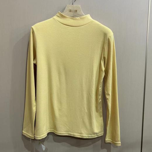 【线上专属】知点蛋白打底衫（DD709-土黄） 商品图0