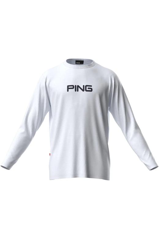 Ping高尔夫男士 弹性圆领字母长袖 运动上 衣 商品图7