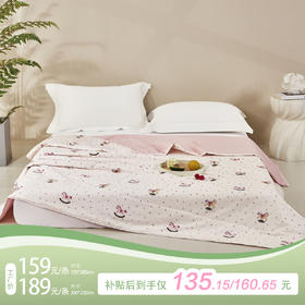 利路米热卖爆款纯棉印花夏凉被夏日乐园