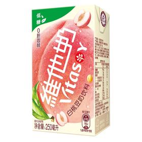 维他奶 白桃味豆奶饮料250ml