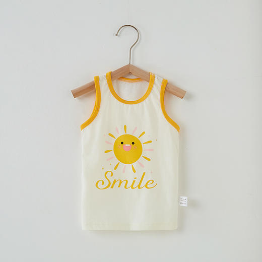 【超值39.9任选2件！】宝宝背心婴儿夏季薄款 纯棉无骨儿童背心上衣 内穿女吊带 无袖男打底-QQ 商品图3