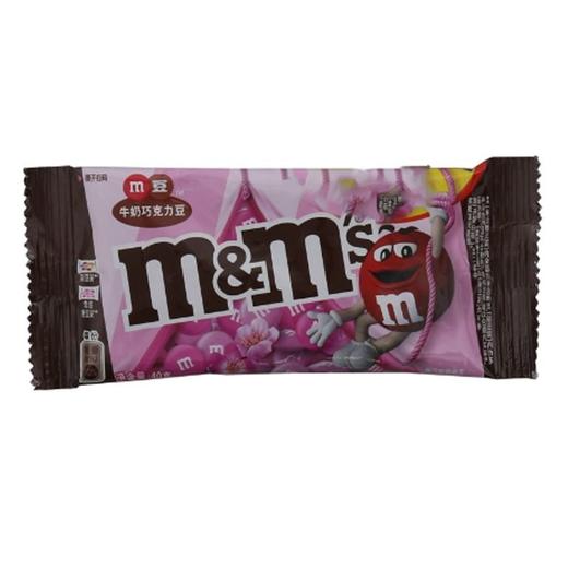M&m's 牛奶巧克力豆M豆 40g/袋 商品图0