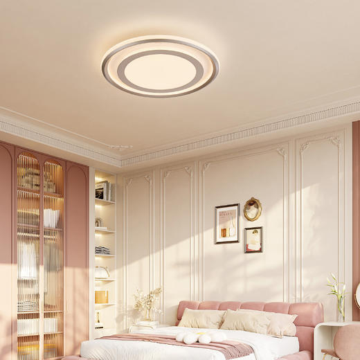 欧普（OPPLE）悦影·led吸顶灯具家用圆形卧室灯儿童现代简约馨房间灯 商品图4