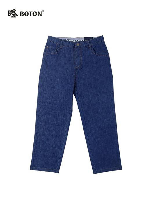 【第2件半价！尾货清仓不退换】波顿女士弹力七分牛仔裤LF525215 商品图3