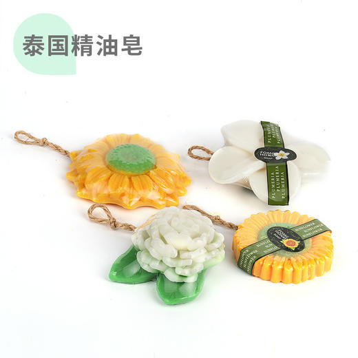 【植物萃取，儿童沐浴香皂】泰国同款手工水果皂 6月龄以上 鸡蛋花礼品精油皂 儿童沐浴多香味香皂-QQ 商品图1