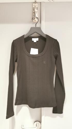 CKJ 女 长袖T恤 J224578BEH