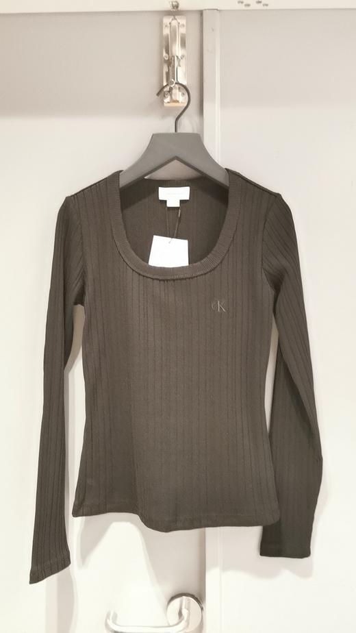 CKJ 女 长袖T恤 J224578BEH 商品图0