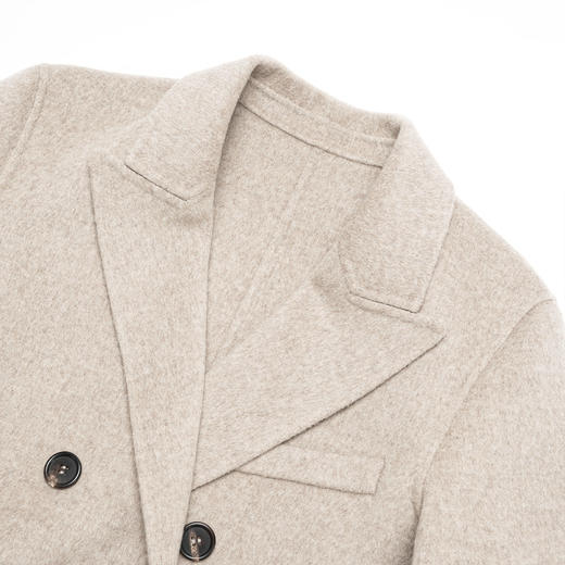 ROMI STUDIO燕麦驼大衣外套23AWW786 商品图1