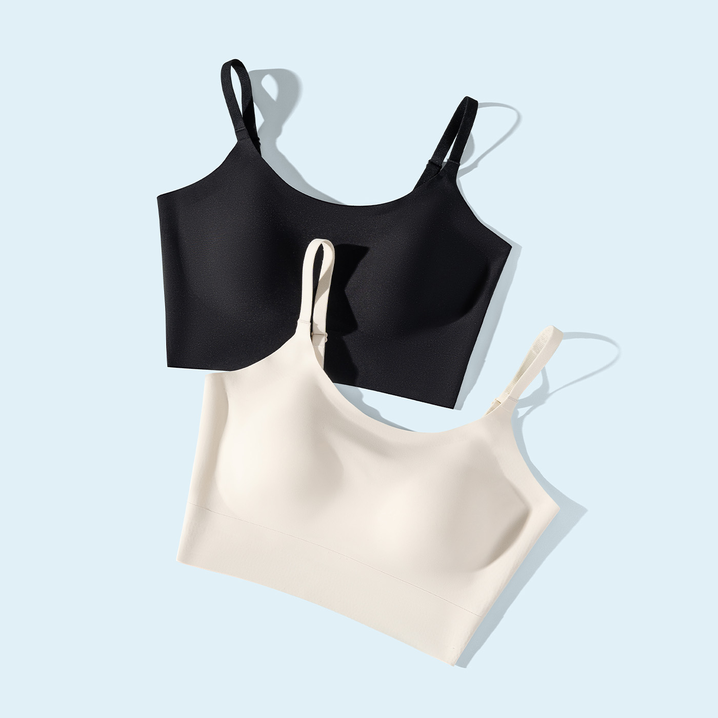 连绵· 云感凉爽无痕背心1111（A-C）