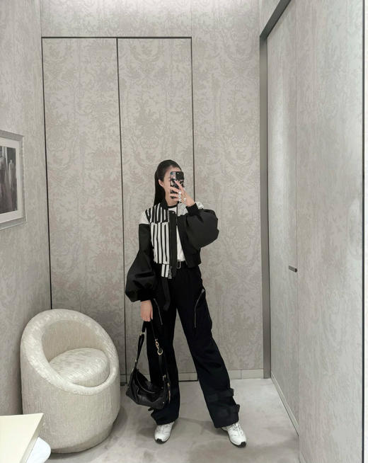 迪奥 25早春黑白撞色拉链夹克外套（TM） 商品图2