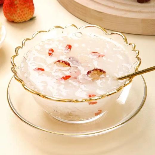 【拍1到手9样】东喜甄鲜有机富硒方便银耳40g*6罐（配：女神焖烧杯内附勺+桂圆红枣枸杞伴侣10包+燕麦紫薯奇亚籽伴侣10包）丨速食 商品图2