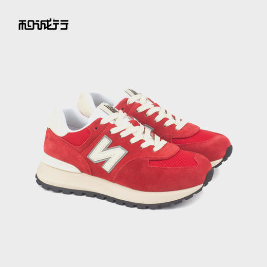 和诚行 2024秋冬新款舒适百搭厚底休闲运动鞋女撞色老爹鞋0551092 商品图6