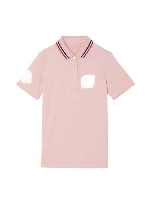 日系原单 高尔夫 女士 骷髅&三叶草短袖Polo衫心形logo标志 商品图0