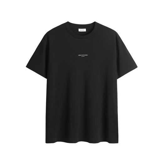 HIM漢崇  高周波工艺印花圆领T恤男修身柔软舒适短袖上衣 2026夏季 商品图4