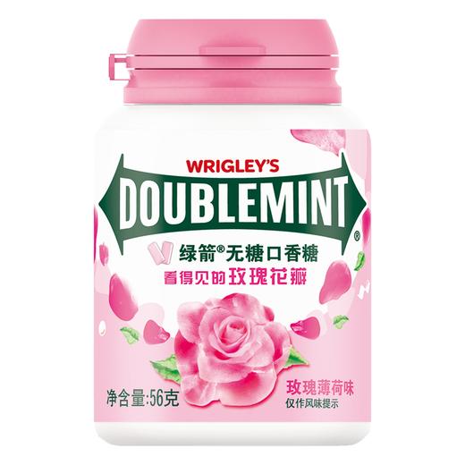 绿箭无糖口香糖40粒玫瑰薄荷味56g 商品图0