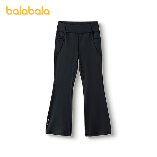【商场同款】巴拉巴拉女童裤子儿童喇叭裤2025夏新款大童速干凉感 商品图4
