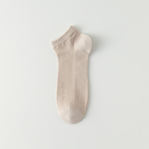 【YW】无忧购25元5双，39元10双夏季薄款网眼透气防臭吸汗短筒男士袜子船袜8008(现货48小时发货 商品图5