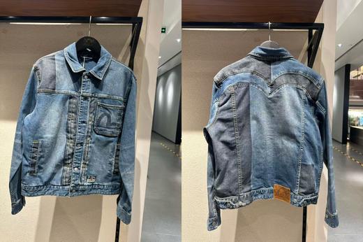 EVISU 男 牛仔夹克 2ESHTM5DJ1041XXINDM 商品图0