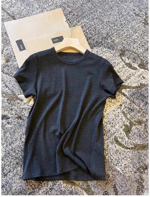 【断码 捡漏】 不可机洗的 The row 面膜T恤 有羊绒感 巨亲肤 商品图13