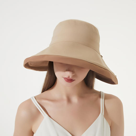 夏季新款女士渔夫帽 户外可折叠遮阳遮脸防晒帽 商品图1
