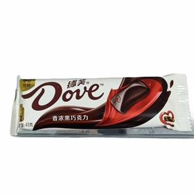 德芙 香浓黑巧克力 43g/袋