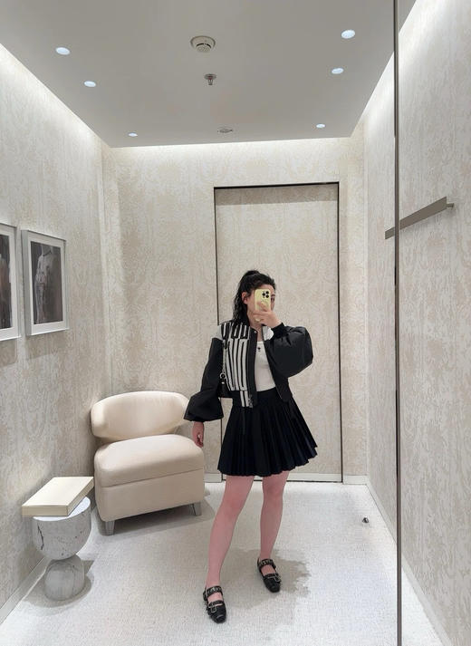 迪奥 25早春黑白撞色拉链夹克外套（TM） 商品图7