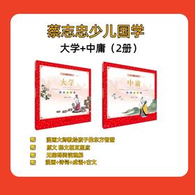 蔡志忠国学漫画系列：大学+中庸（2册）