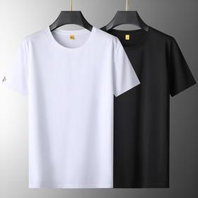【莫代尔棉】【DG】大依优型大码短袖T恤休闲百搭圆领半袖男士加大码薄款打底衫上衣