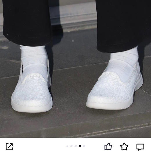 斯凯奇蕾丝网面乐福鞋单鞋一脚蹬432 商品图2