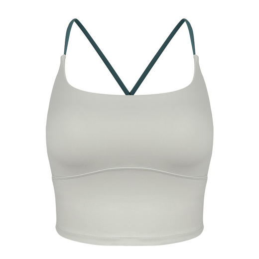 【经典吊带】2025春夏运动内衣女背心式聚拢细肩带美背外穿健身吊带瑜伽服文胸背心 商品图4