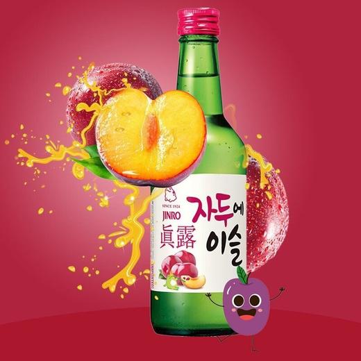 真露 13度李子味烧酒 360ml/瓶 商品图1