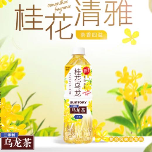 三得利桂花乌龙茶(无糖）500ml 商品图3