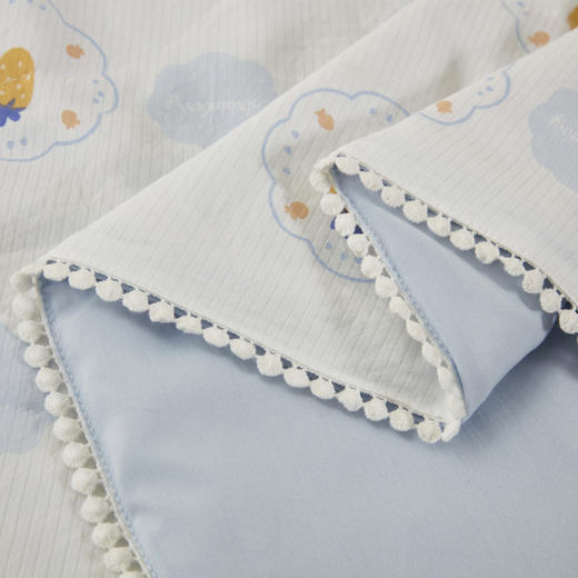 利路米特惠款清凉水洗夏被天空蓝 商品图3