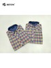 【第2件半价！尾货清仓不退换】波顿女士休闲格仔短袖衬衫LS730215 商品缩略图3