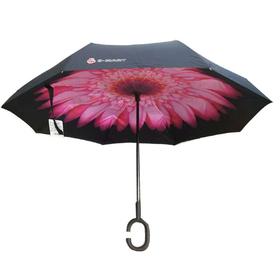 8字23寸反向直伞汽车伞{浅妃}