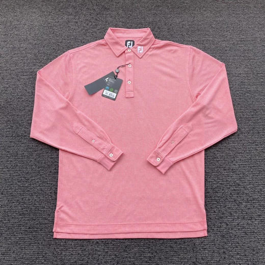 正品日单FJ 高尔夫长袖体恤，快干透气。
粉色XL XXL 紫红S XL XXL 灰色XXL 各几件
S 胸围94，XL 胸围112，XXL 胸围120 商品图3