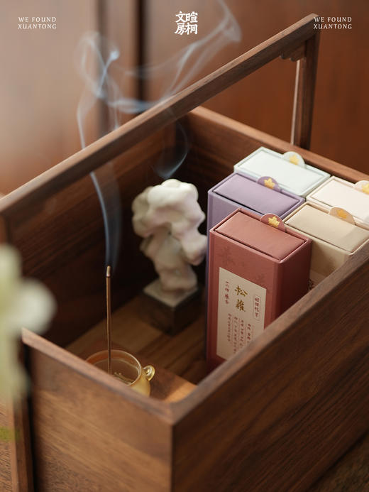 暄桐文房 承平素面单层提盒 商品图3