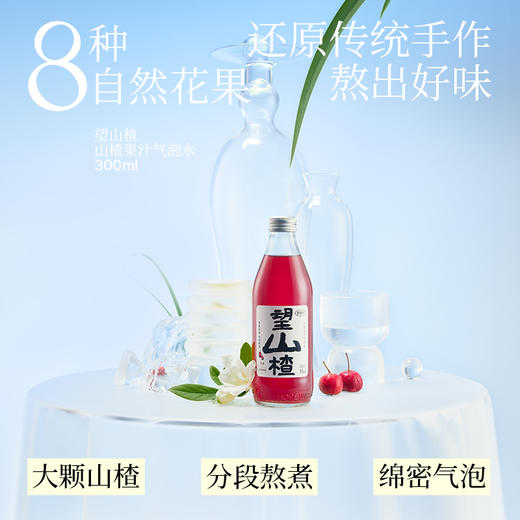 好望水 气泡果汁饮料 玻璃瓶系列 300ml*6 商品图1
