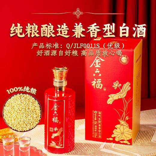 金六福 荷气生财 兼香型 50.8度 500ml 商品图0