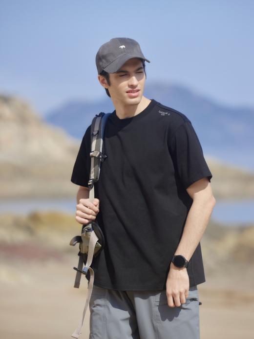 丛绒 26℃短袖T恤 索罗纳速干防晒凉感抗菌日常休闲户外运动通勤短袖 商品图4