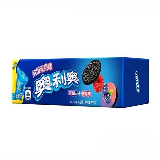 奥利奥Oreo 蓝莓味+树莓味缤纷双果味夹心饼干 97g（2包）/盒 商品图3