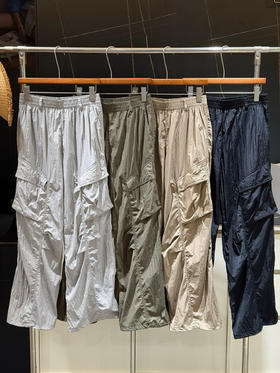 沈梦辰同款 小众设计品牌轻盈凉感工装裤，不tui换！